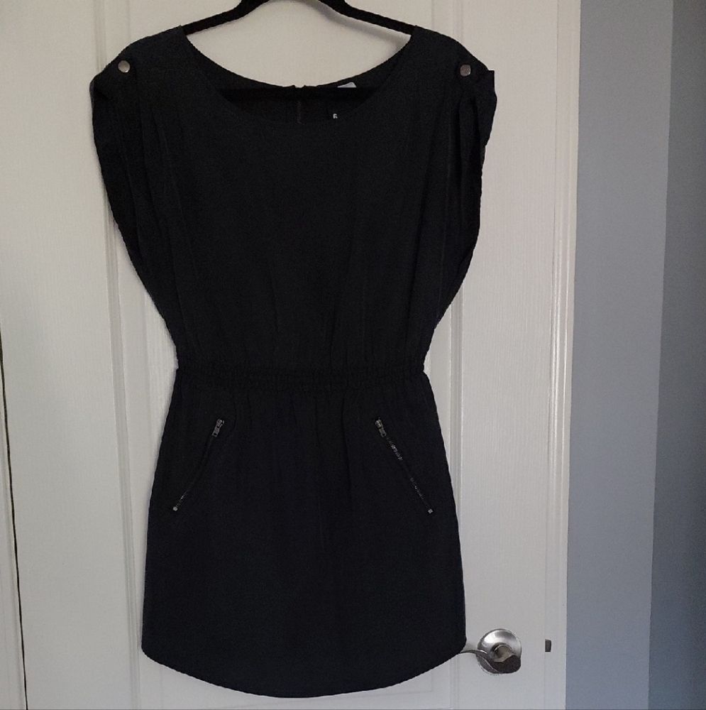 Navy blue Tunic Dress- H&M